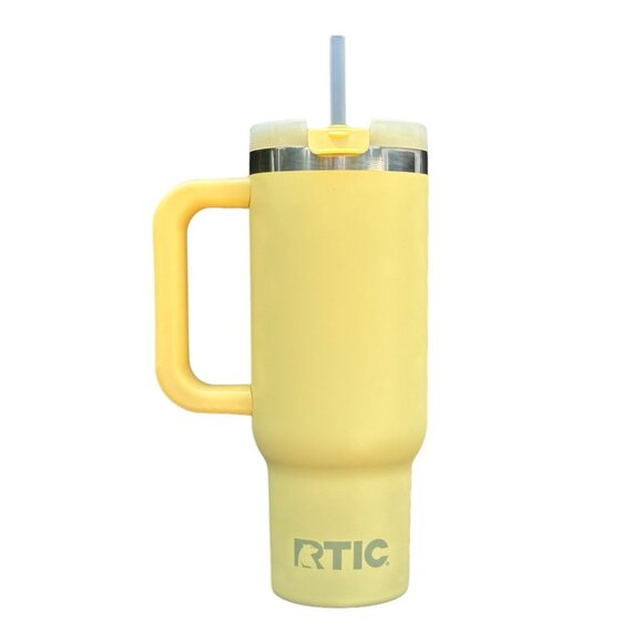 RTIC 30oz ROAD TRIP TUMBLER (CERAMIC LINING) - SUNLIGHT - Picture 2 of 3